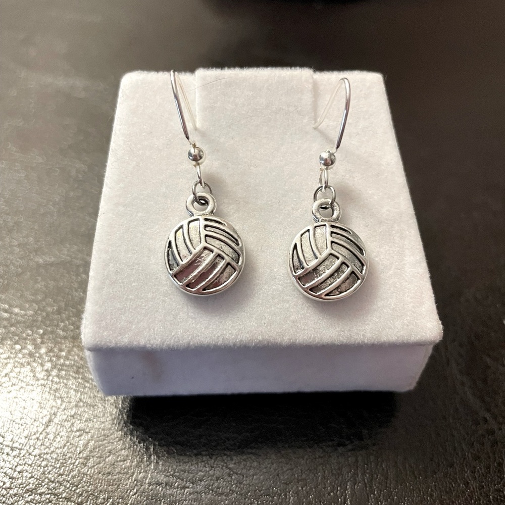 Handmade Volleyball Earrings
